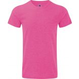 T-shirt polycoton col rond RU165M - Pink Marl