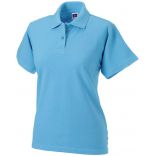 Polo femme manches courtes Classic RU569F - Sky Blue