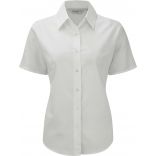 Chemise manches courtes femme Oxford RU933F - White