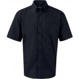 Chemise manches courtes Oxford RU933M - Black