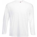 T-shirt homme manches longues Valueweight SC201 - White