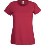 T-shirt femme manches courtes Original-T SC61420 - Brick Red de face