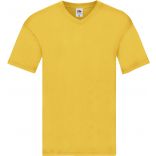 T-shirt homme col V Original-T SC61426 - Sunflower yellow