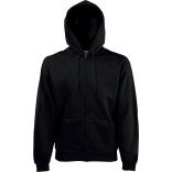 Sweat-shirt homme zippé à capuche classic SC62062 - Black