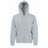 Sweat-shirt homme zippé à capuche classic SC62062 - Heather Grey