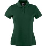 Polo femme piqué 65/35 SC63212 - Bottle Green