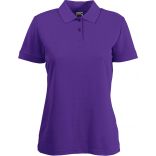 Polo femme piqué 65/35 SC63212 - Purple