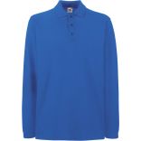 Polo homme manches longues premium SC63310 - Royal Blue