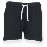 Short homme rétro SFM069 - Black / White