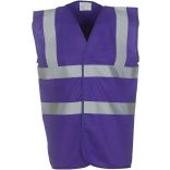 Gilet haute visibilité HVW100 - Purple