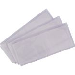 Poches d'identité thermocollantes (Pack de 50) ID05 - Transparent