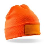 Bonnet imprimable double Tricot THINSULATE™ RC034X - Orange