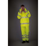 Veste de pluie respirante Hi-Vis Soft Flex Hi Vis Yellow - S