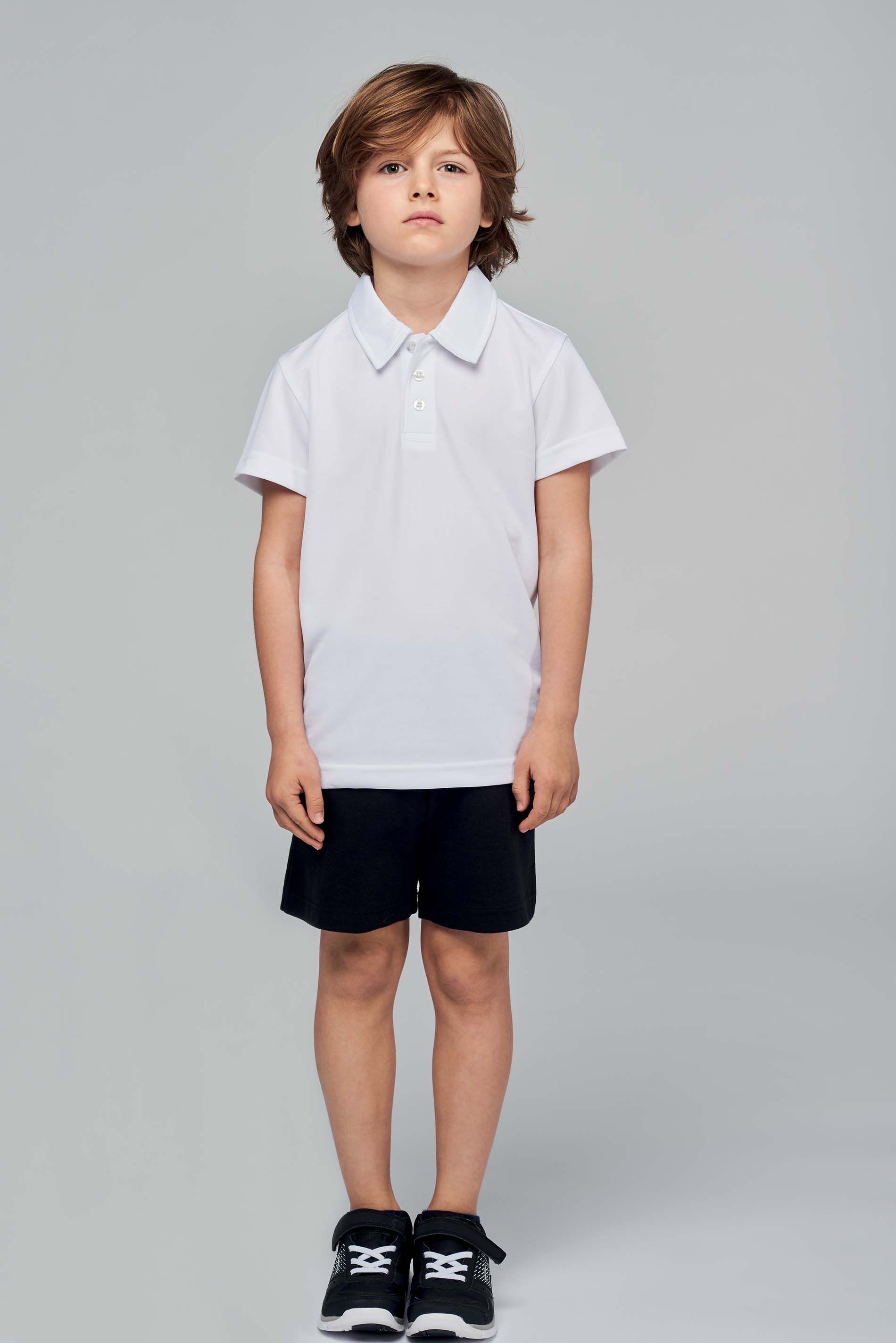Polo enfant à manches courtes à personnaliser en ligne chez Textile Direct